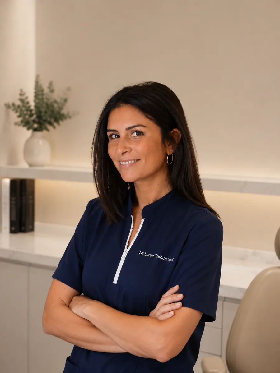 Portrait du Dr Laura Zeitoun Saal, chirurgien-dentiste à Paris 8